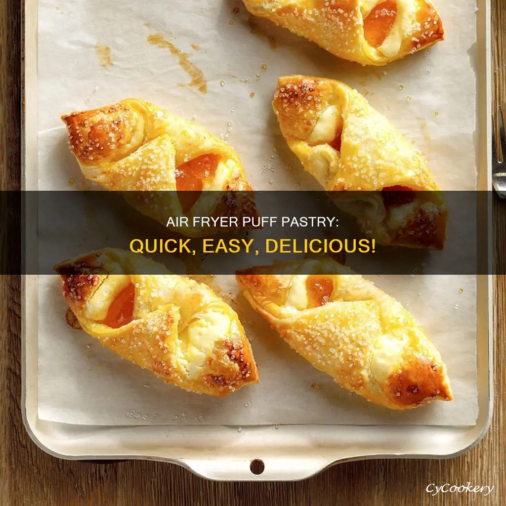 can i cook puff pastry in an air fryer