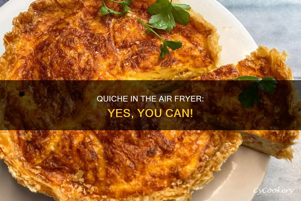 can i cook quiche in air fryer