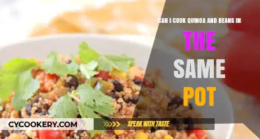 Cooking Quinoa and Beans: One Pot, Two Ingredients
