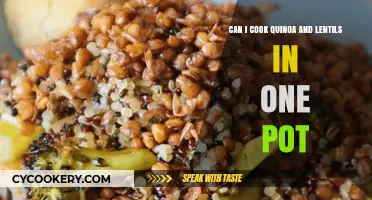 Cooking Quinoa and Lentils: One Pot, Perfect Results