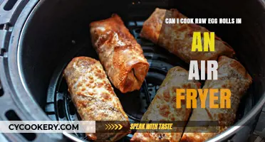 Air Fryer Egg Rolls: Raw to Perfectly Cooked