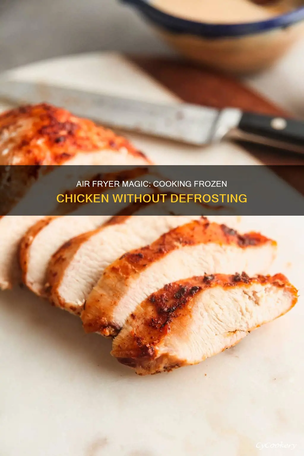 can i cook raw frozen chicken in the air fryer