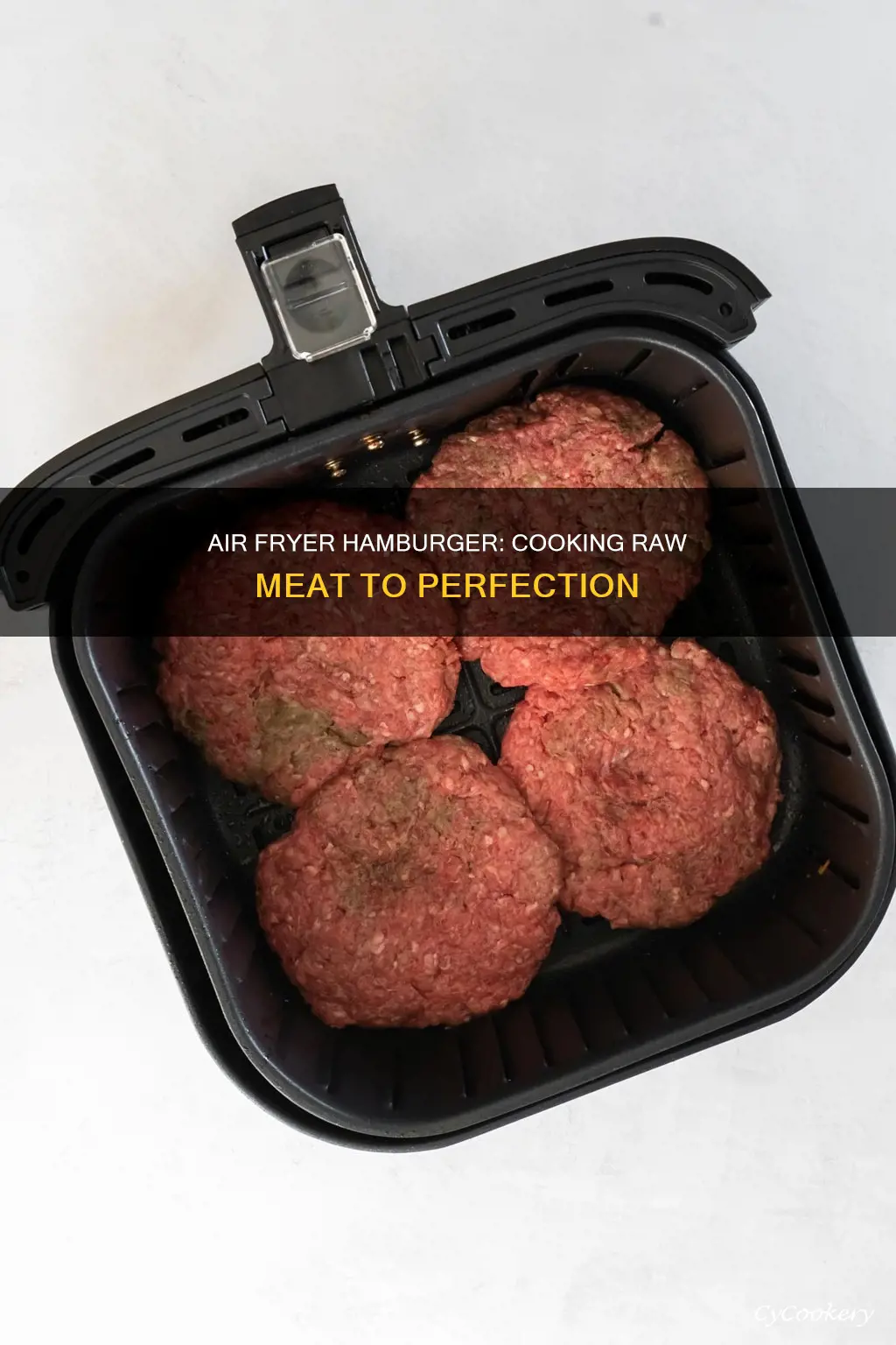 can i cook raw hamburger in an air fryer