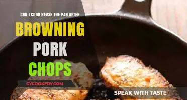 How to Reuse Your Pan After Browning Pork Chops