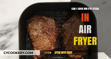 Air Fryer Rib Eye: Quick & Juicy Steak