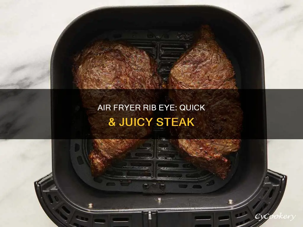 can i cook rib eye steak in air fryer