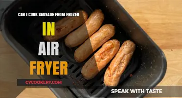 Air Fryer Magic: Cooking Frozen Sausage to Perfection