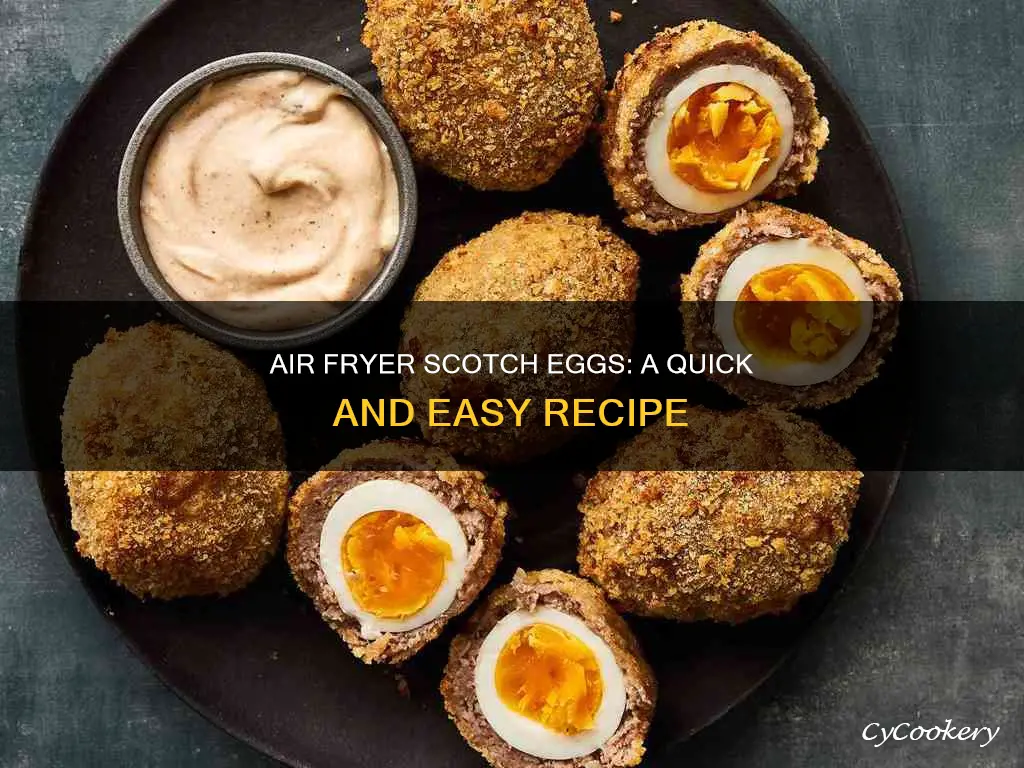 can i cook scotch eggs in air fryer