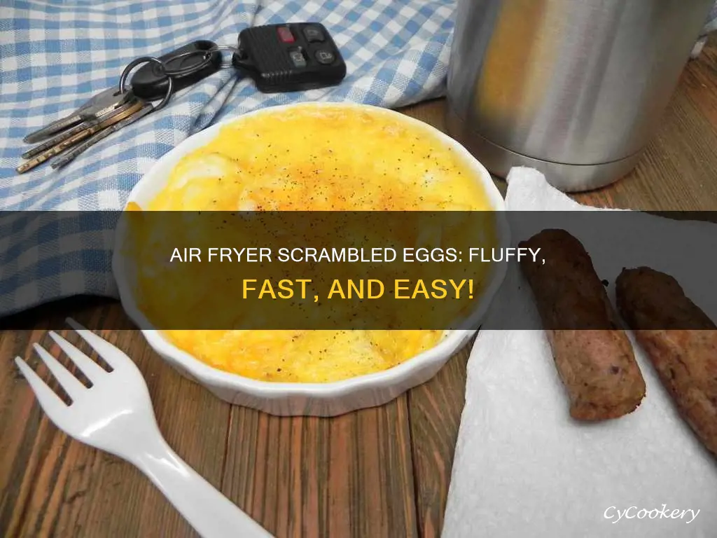 can i cook scrambled egg in air fryer