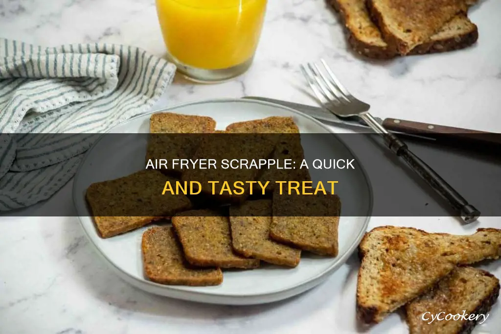 can i cook scrapple in an air fryer