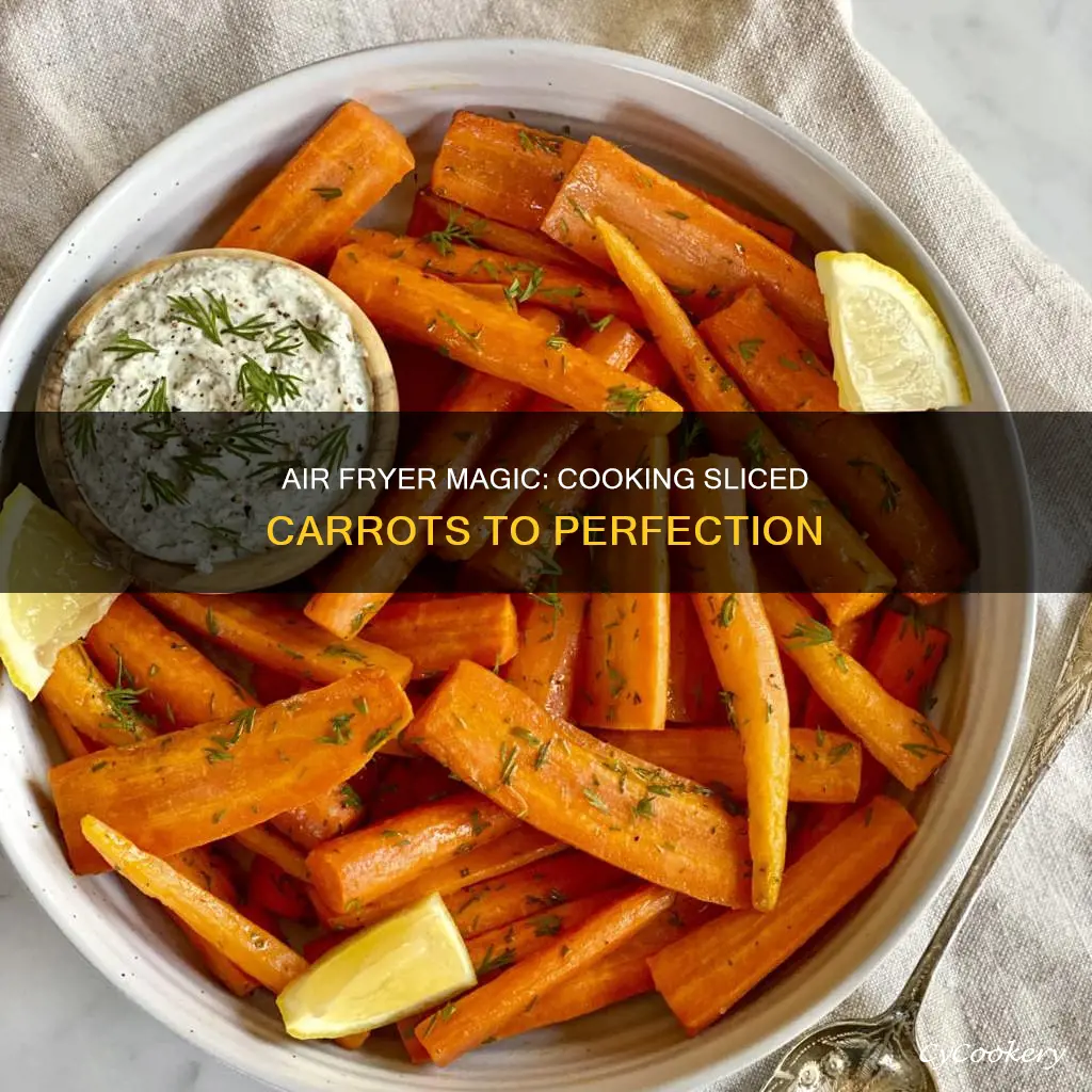 can i cook sliced carrots in an air fryer