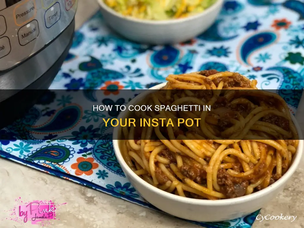 can I cook spaghetti in my insta pot