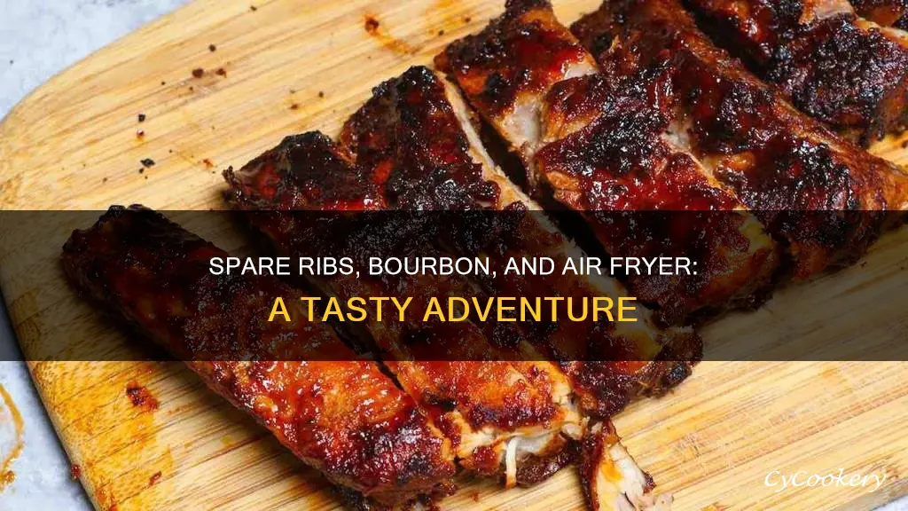 can i cook spare ribs in a air fryer bourbon