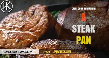 Sizzle Up Spinach: The Steak Pan Method