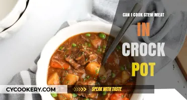 Crock Pot Stew Meat: Tender and Delicious