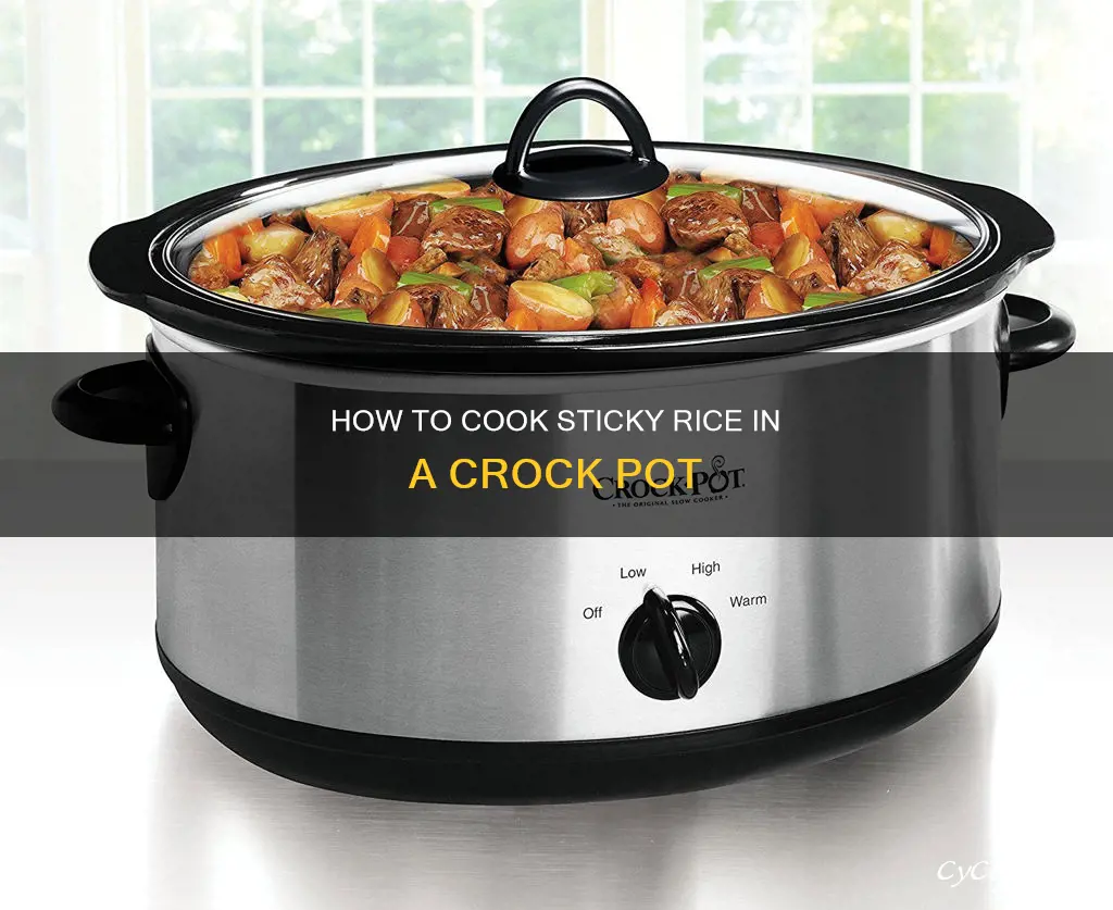can I cook sticky rice in a crock pot