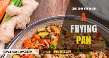 Stir-Frying: Can You Use a Frying Pan?