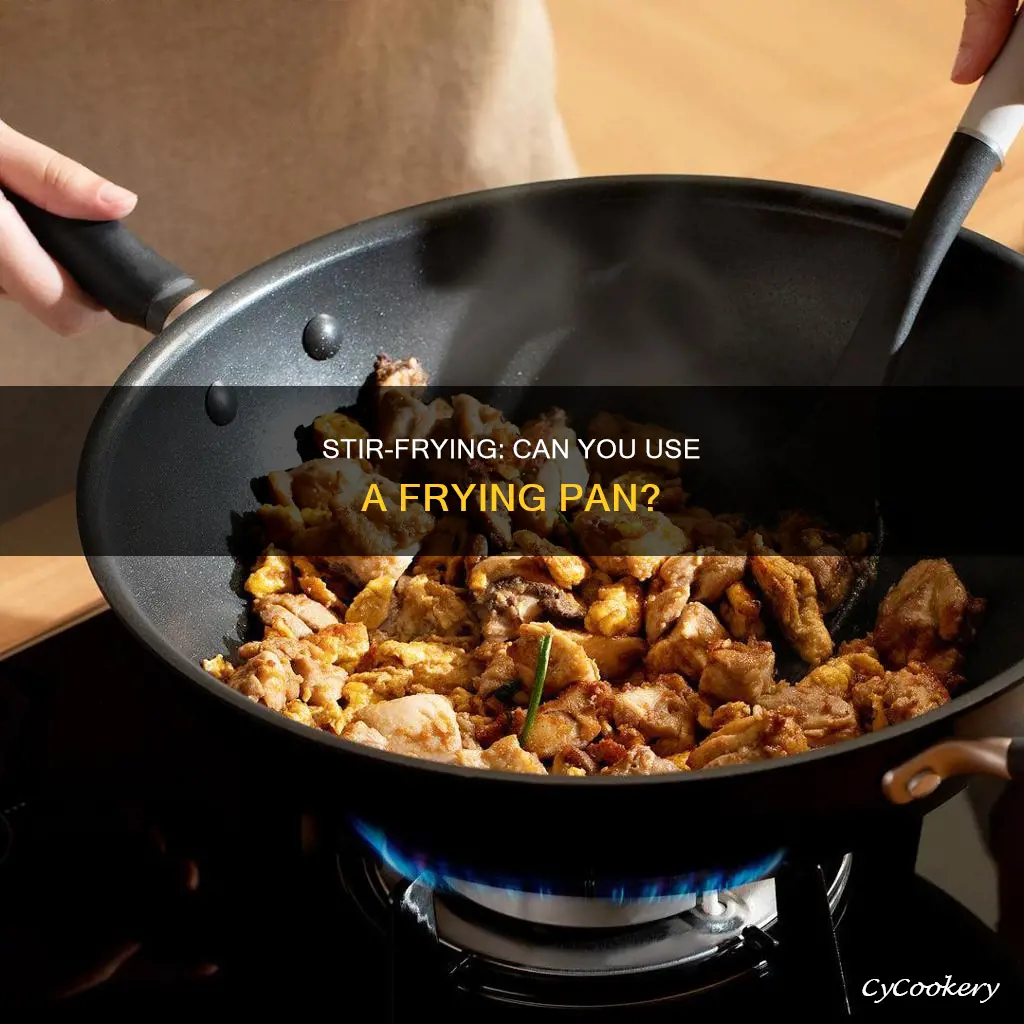 can I cook stir fry in a frying pan
