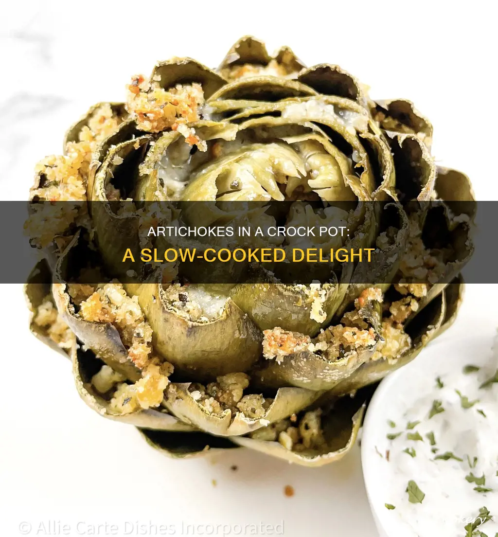 can I cook stuffed artichokes in a crock pot