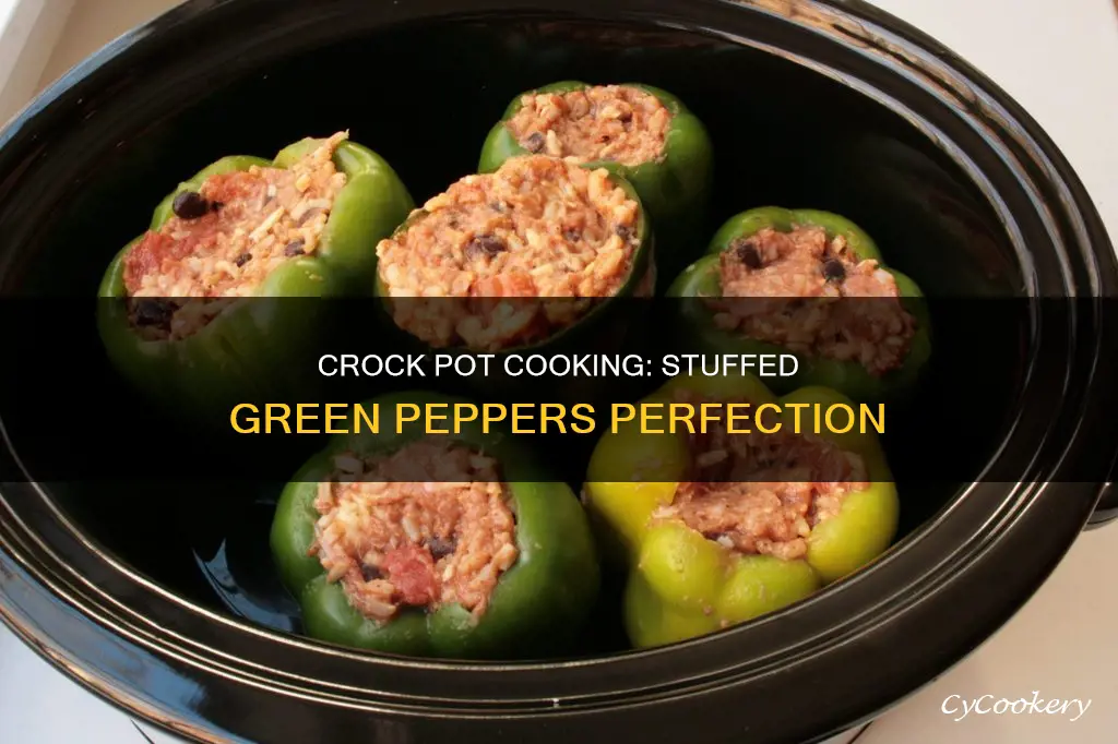 can I cook stuffed green peppers in a crock pot