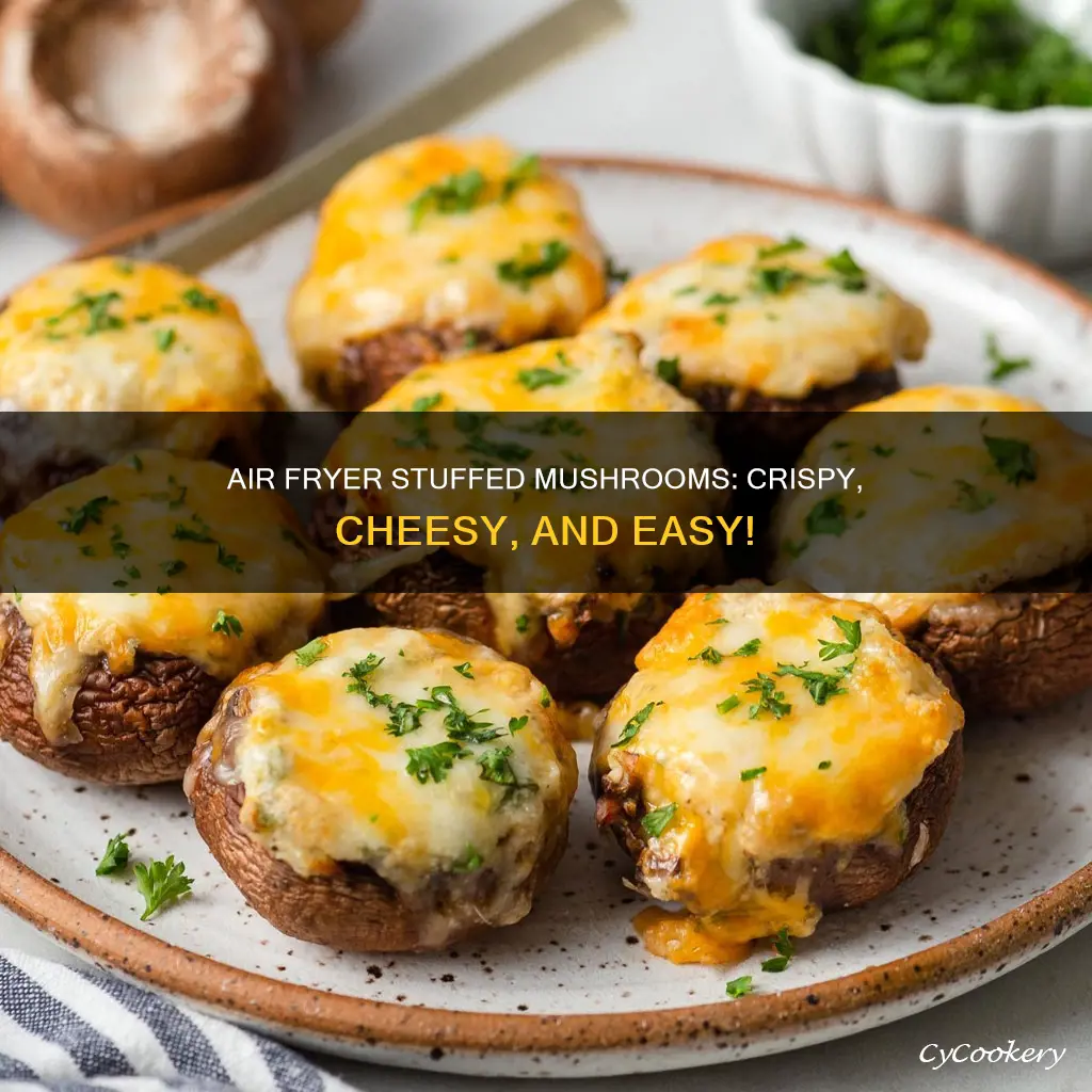 can i cook stuffed mushrooms in an air fryer