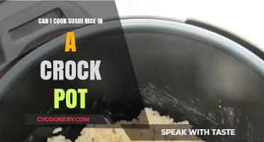How to Cook Sushi Rice in a Crock Pot