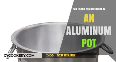 Aluminum Pots and Tomato Sauce: Safe Cooking?