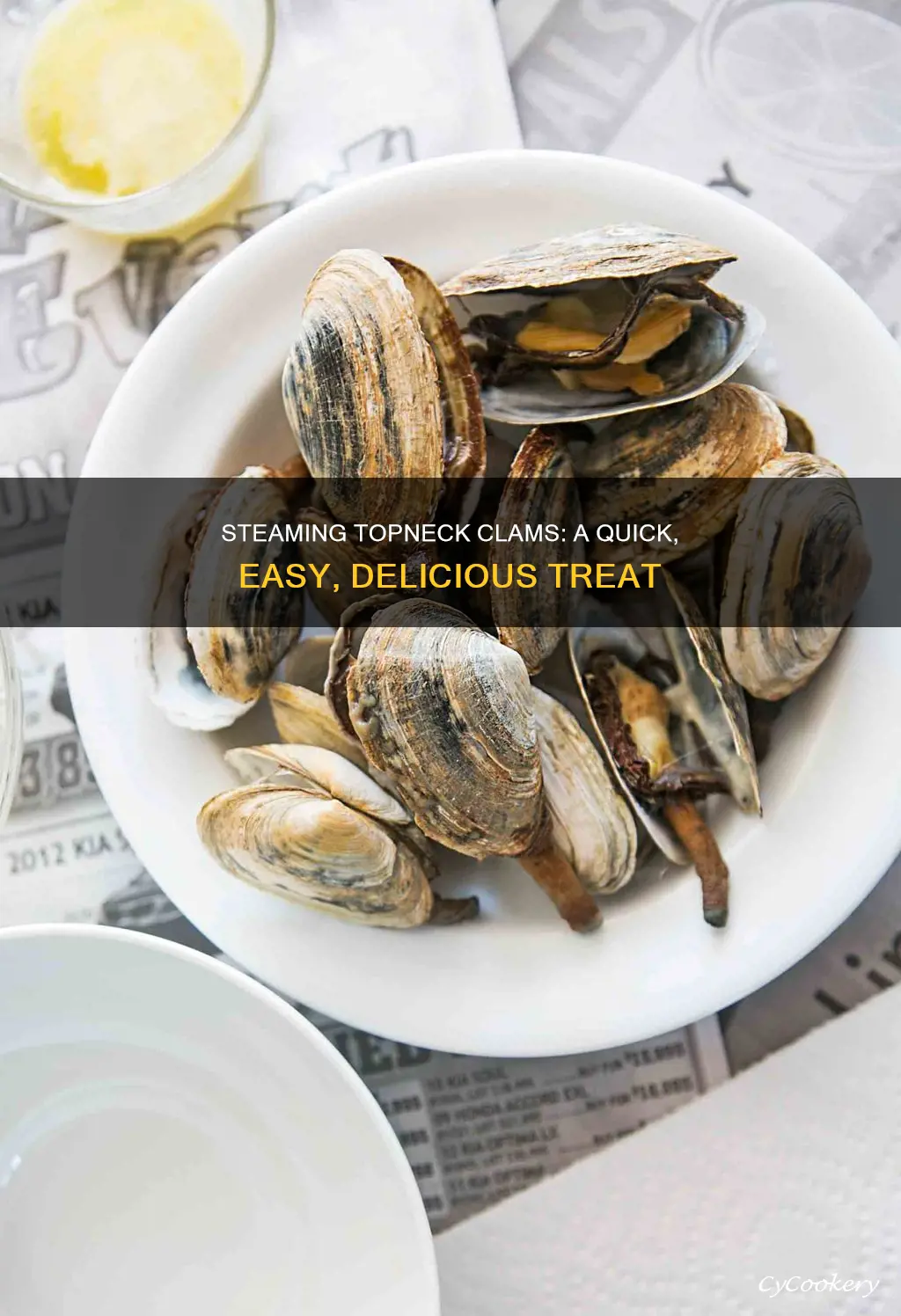 can i cook topneck clams in a steamer