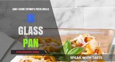 Glass Pan for Totino's Pizza Rolls: Good Idea?