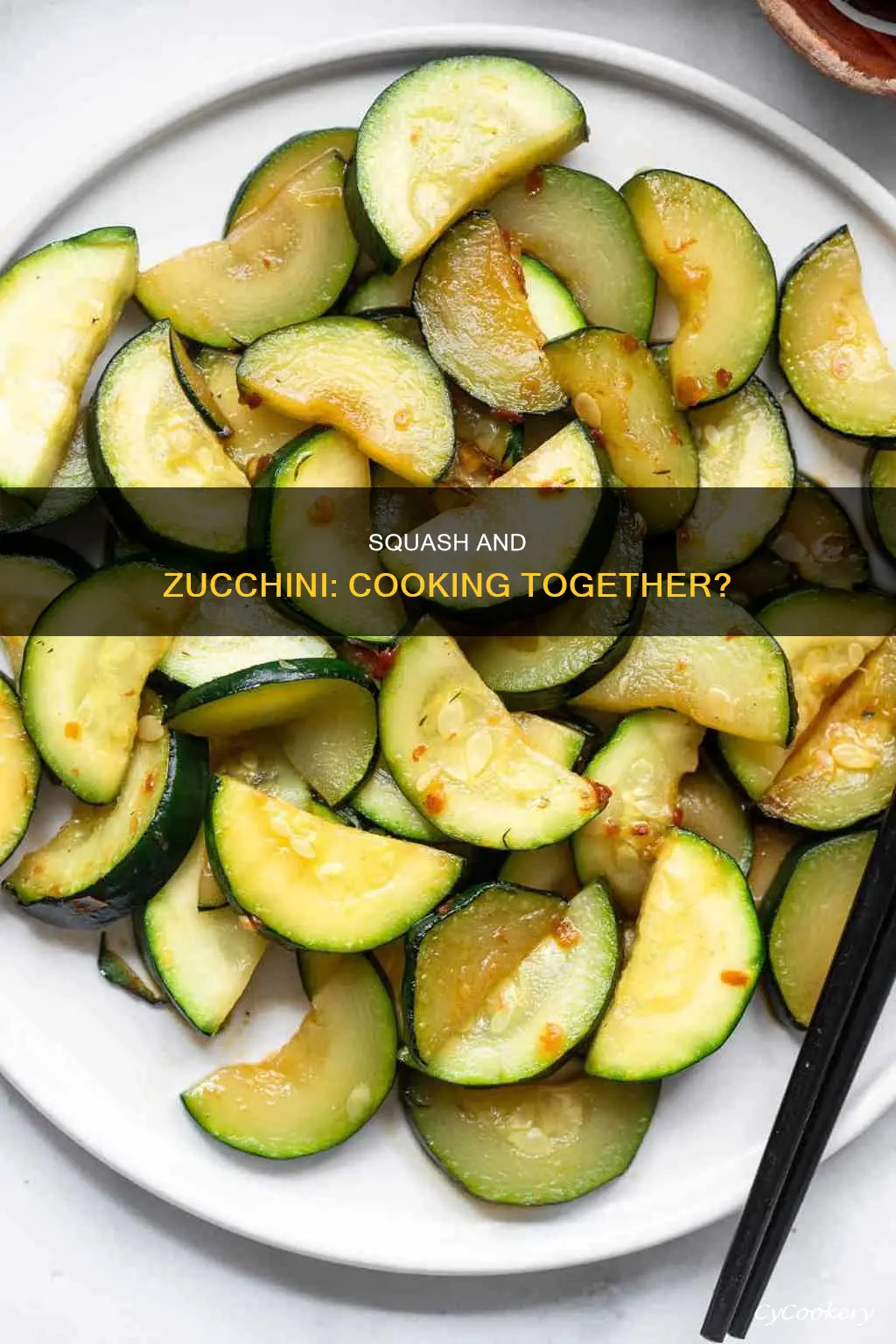 can I cook yellow squash pan squash and zucchini together