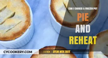 Reheating Frozen Pot Pies: Safe or Not?