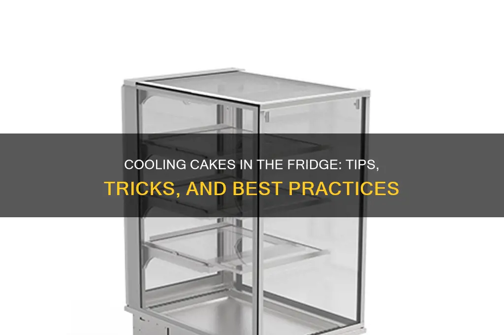 can i cool a cake in the refrigerator