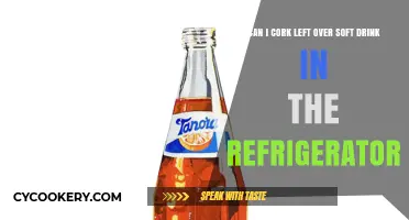 Corking Leftover Soft Drinks: A Refrigerator Storage Solution Guide