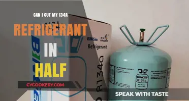 Cutting 134a Refrigerant in Half: Safe Practice or Risky Move?