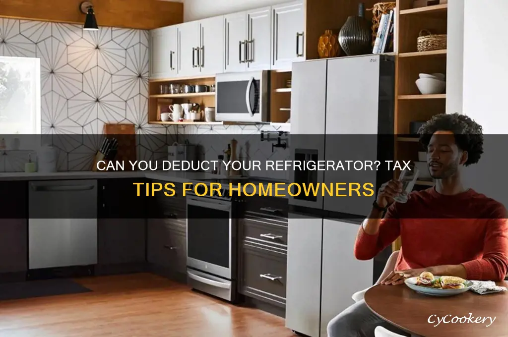 can i deduct my refrigerator