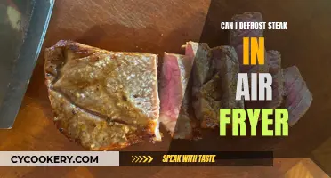 Defrosting Steak Using an Air Fryer: A Quick Guide