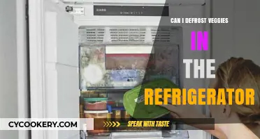 Safely Defrosting Veggies: A Guide to Refrigerator Thawing Methods