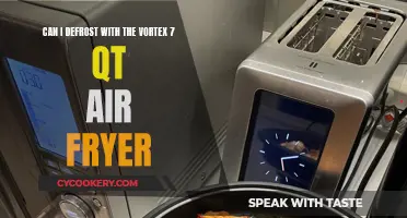 Defrosting with the Vortex 7 Qt Air Fryer: A How-To Guide