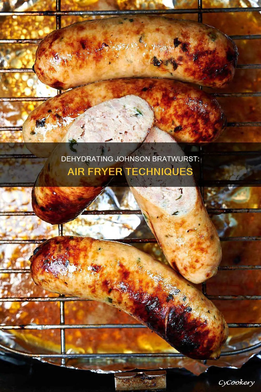 can i dehydrate johnson bratwurst in air fryer