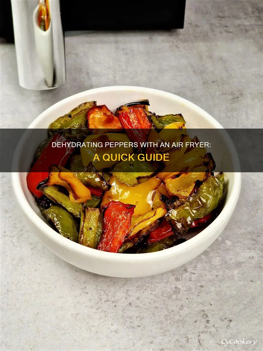 can i dehydrate peppers in my air fryer