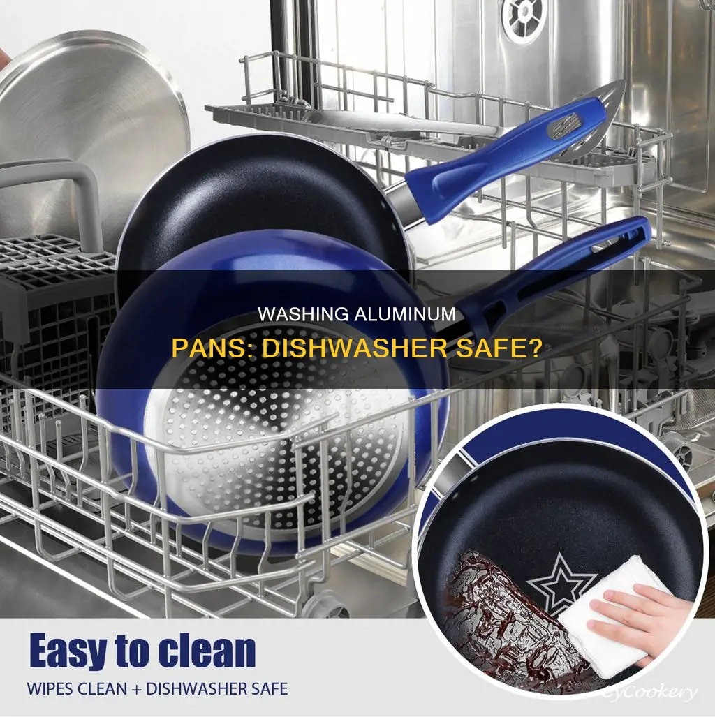 can I dishwash alumonum pan