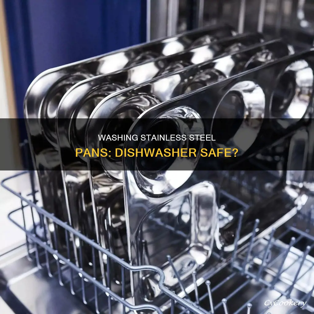 can I dishwash stainless steel pan