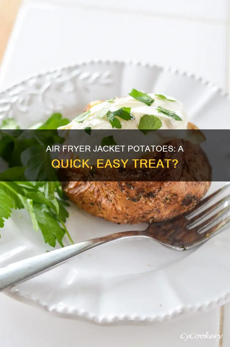 can i do a jacket potato in an air fryer