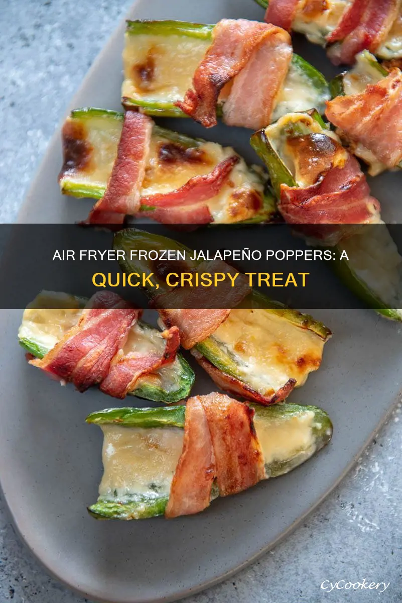 can i do frozen jalapeno poppers in my air fryer