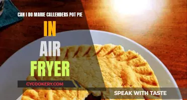 Air Fryer Marie Callender's Pot Pie: Can It Be Done?