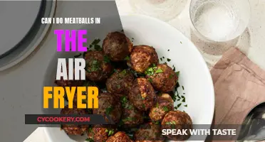 Air Fryer Meatballs: A Quick, Easy, and Delicious Treat