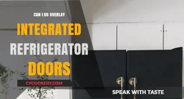 Overlay Integrated Refrigerator Doors: A DIY Guide for Seamless Kitchen Design