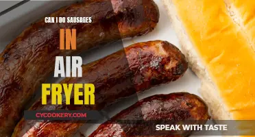 Air-Fryer Sausages: Quick, Easy, and Delicious?