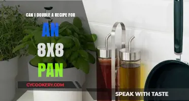 Doubling Down: Recipe Scaling for an 8x8 Pan