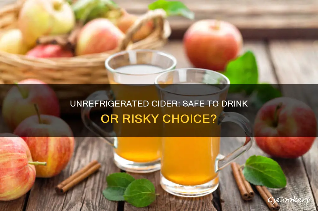can i drink cider that wasn